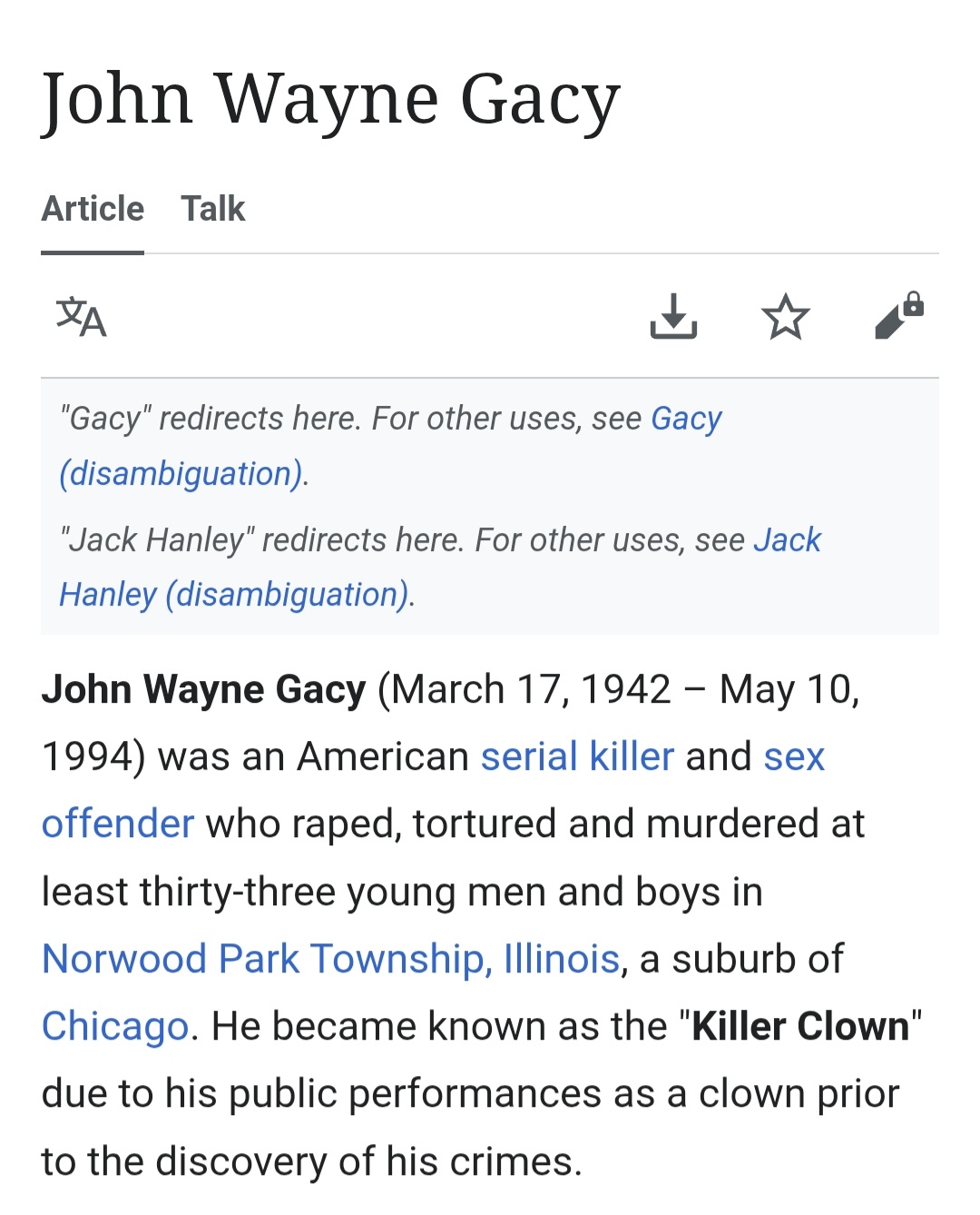 John Wayne Gacy Archive